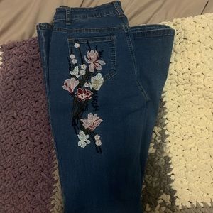 SHEIN flare jeans
